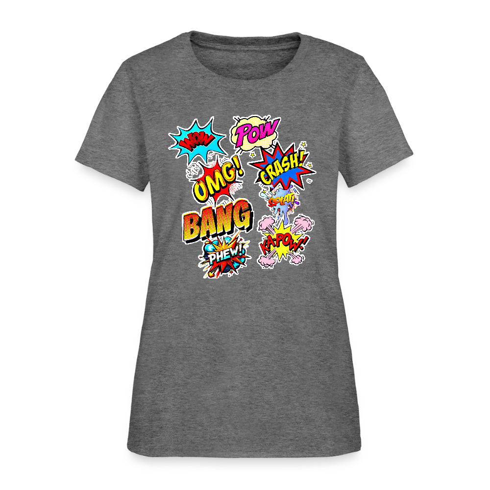 Comic Time - graphite heather