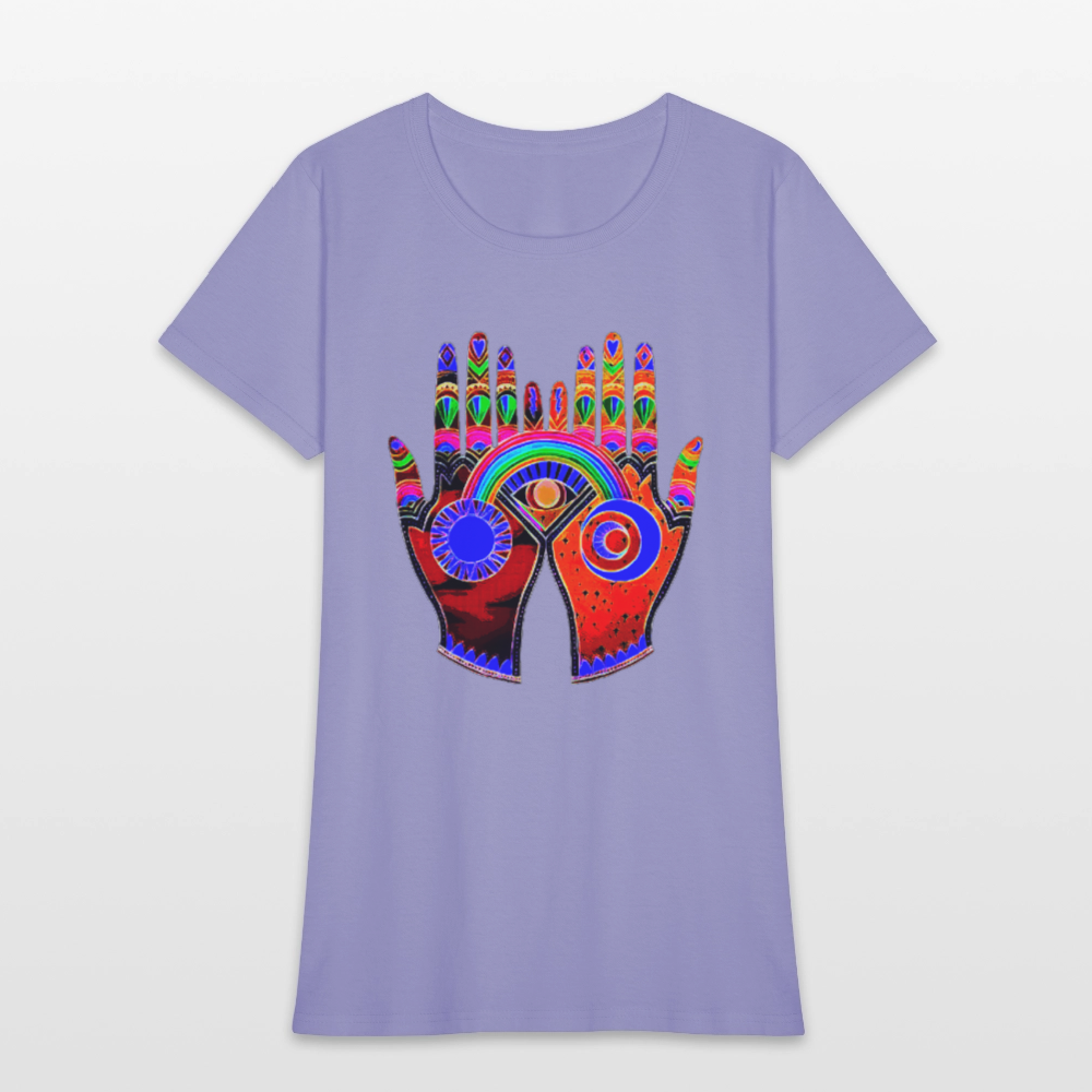 Open Hands - lavender