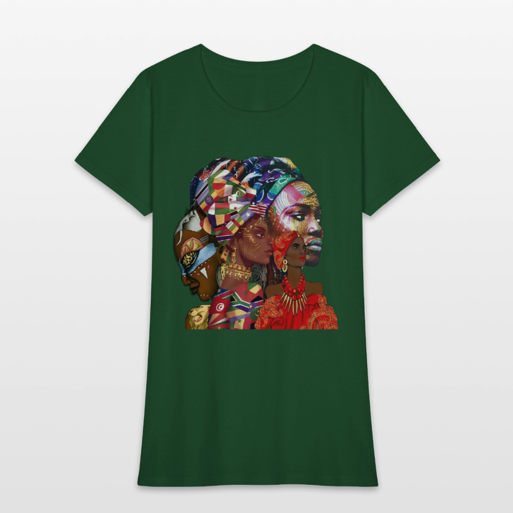 African Queens - forest green