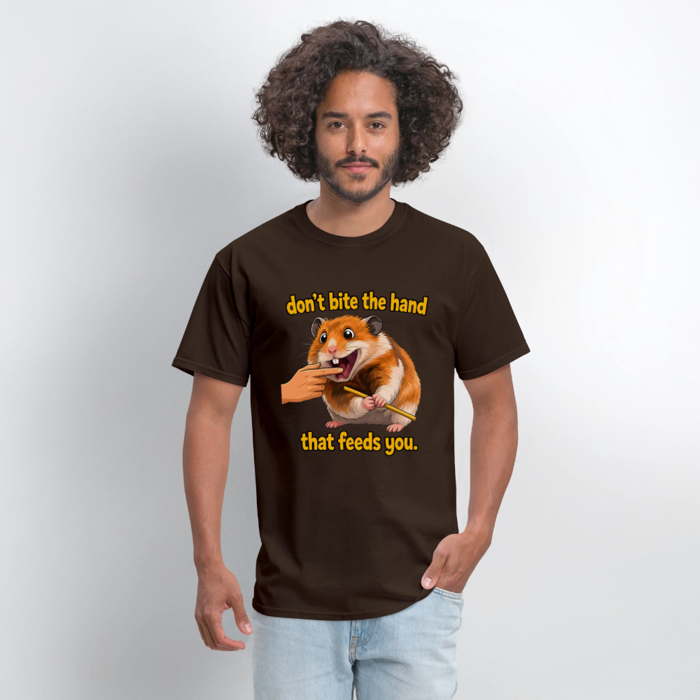 Don't Bite The Hand - brown