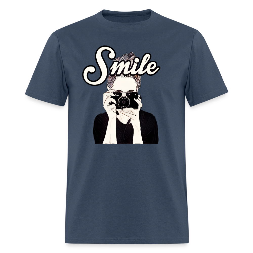 Smile -  blue dusk