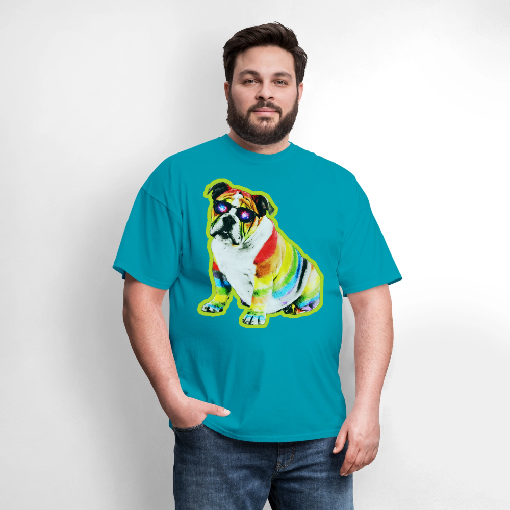 Bulldog - turquoise