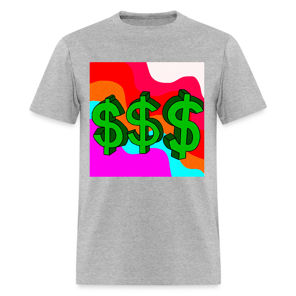 Dollar Sign - heather gray