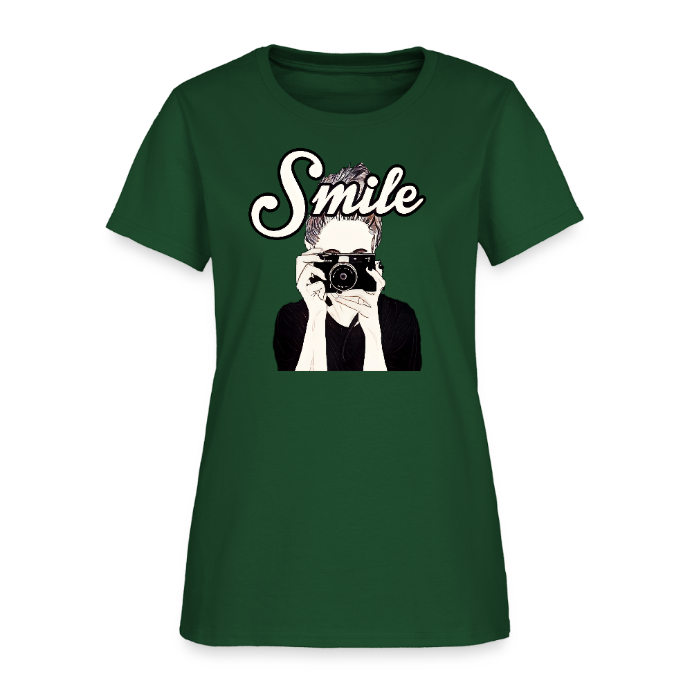 Smile - forest green