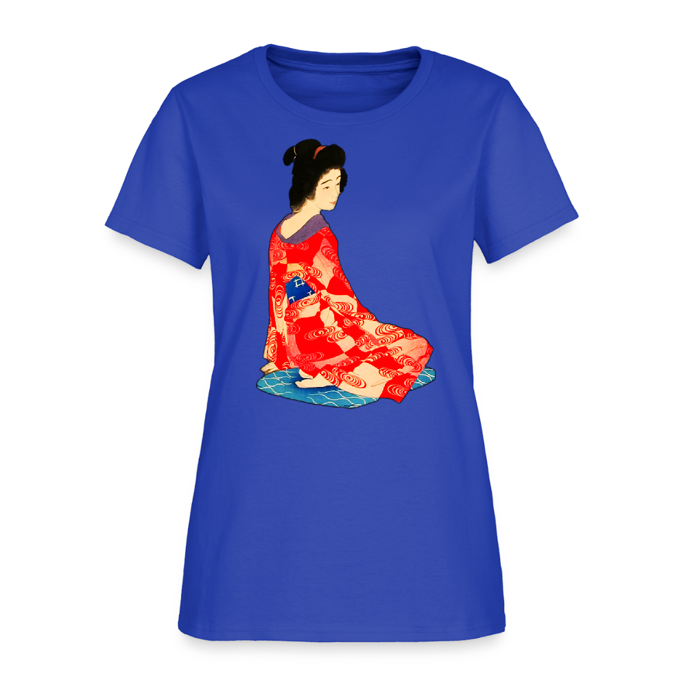 Geisha - royal blue