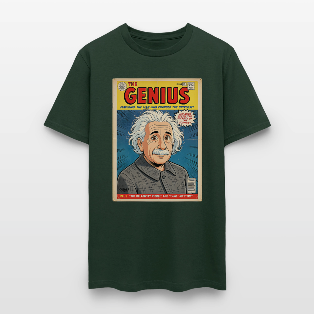 Albert Einstein #1 - forest green
