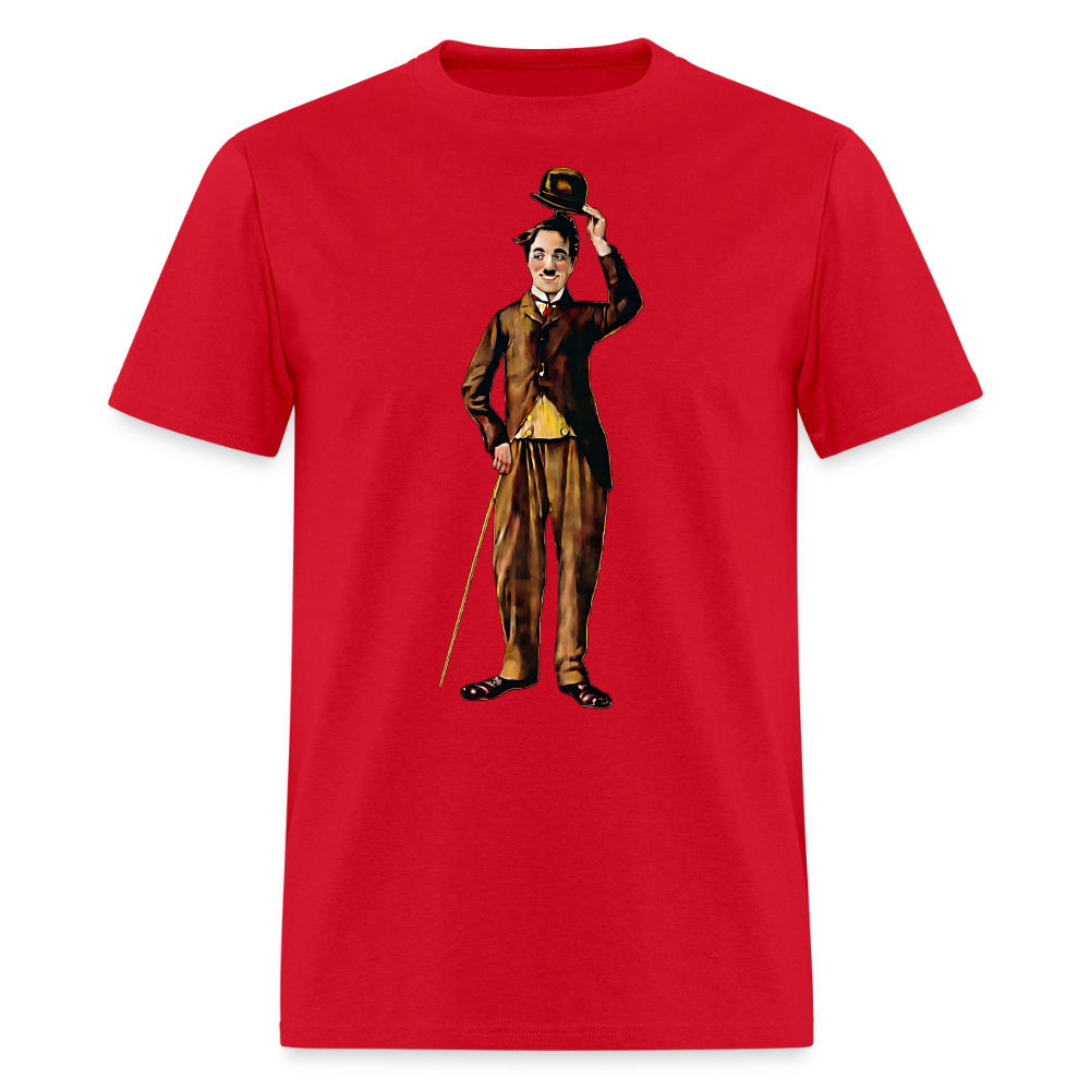 Charlie Chaplin - red