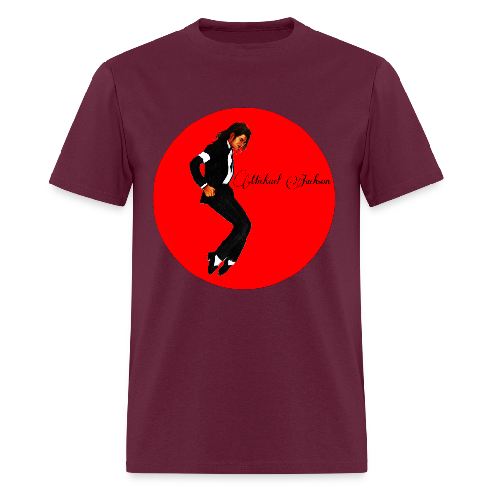 #2 Michael King Of Pop - burgundy