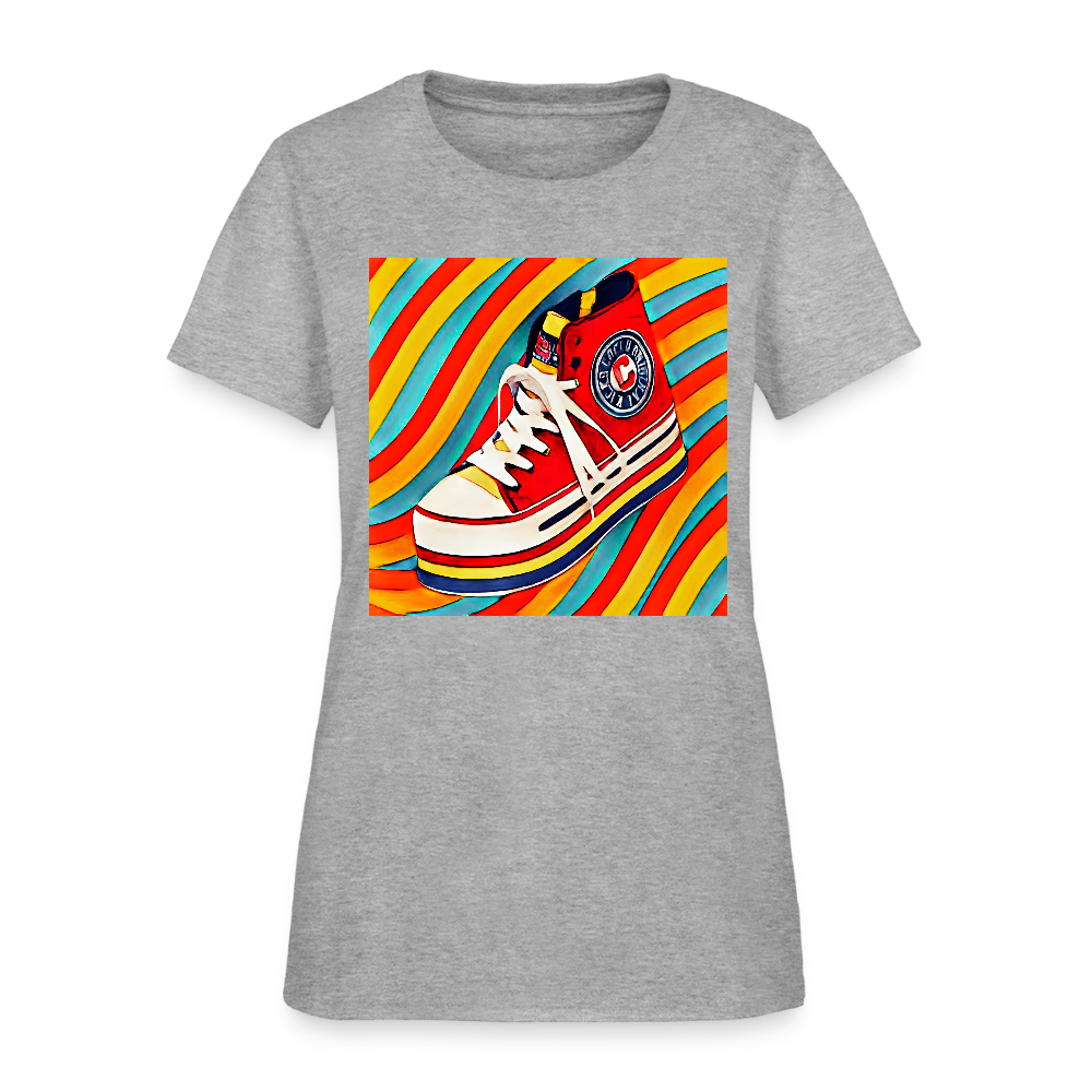 High Top Sneaker - heather gray