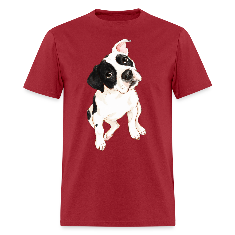 Bright Eyes - dark red