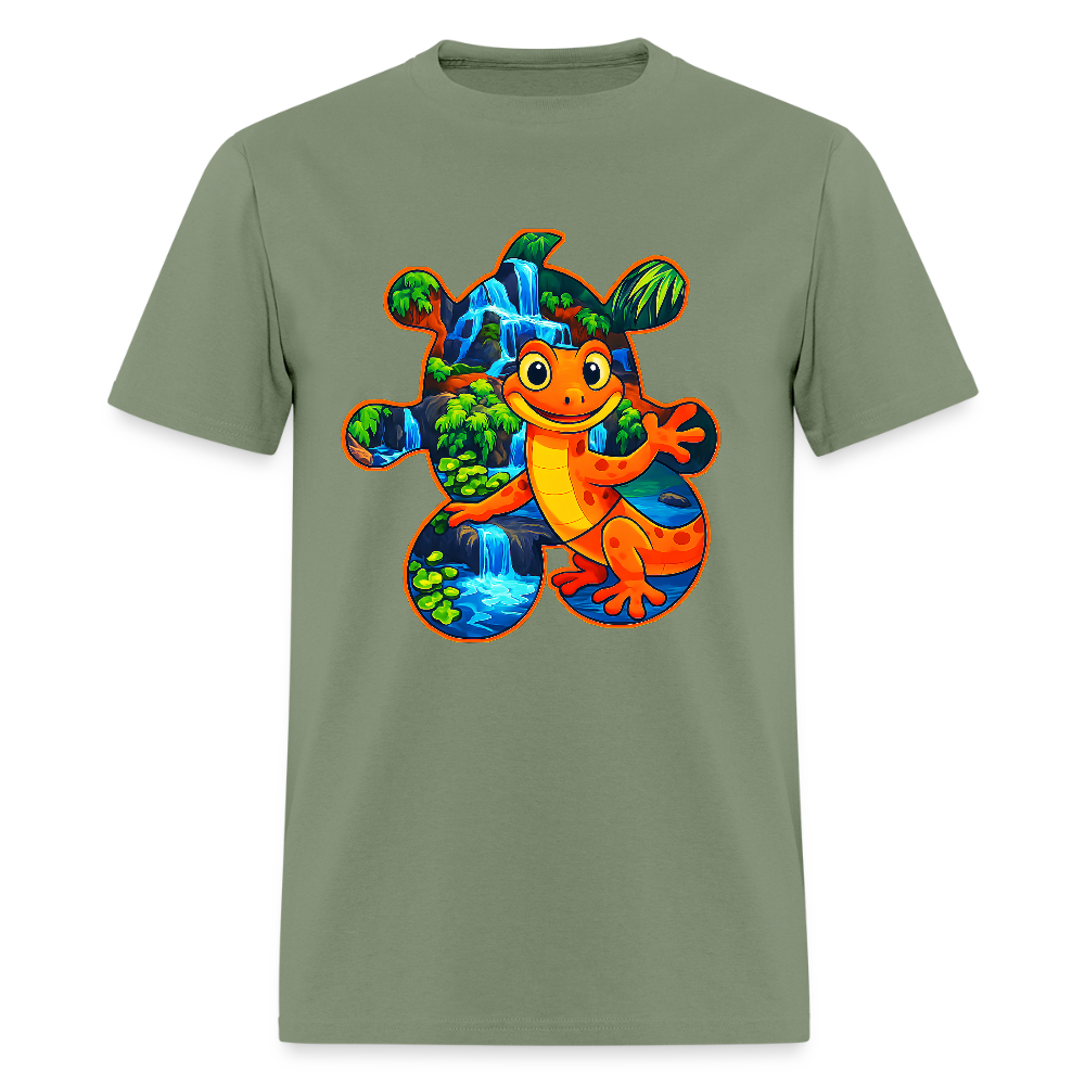 Lizard Power - military green