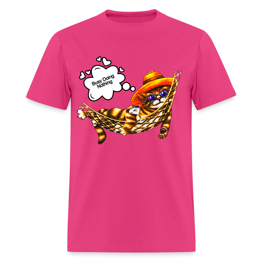 Busy Doing Nothing - fuchsia