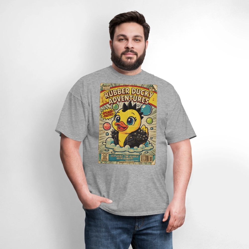 Ducky Old Comic - heather gray