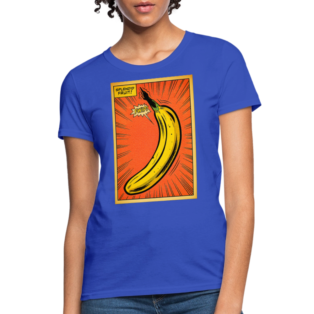 Banana - royal blue