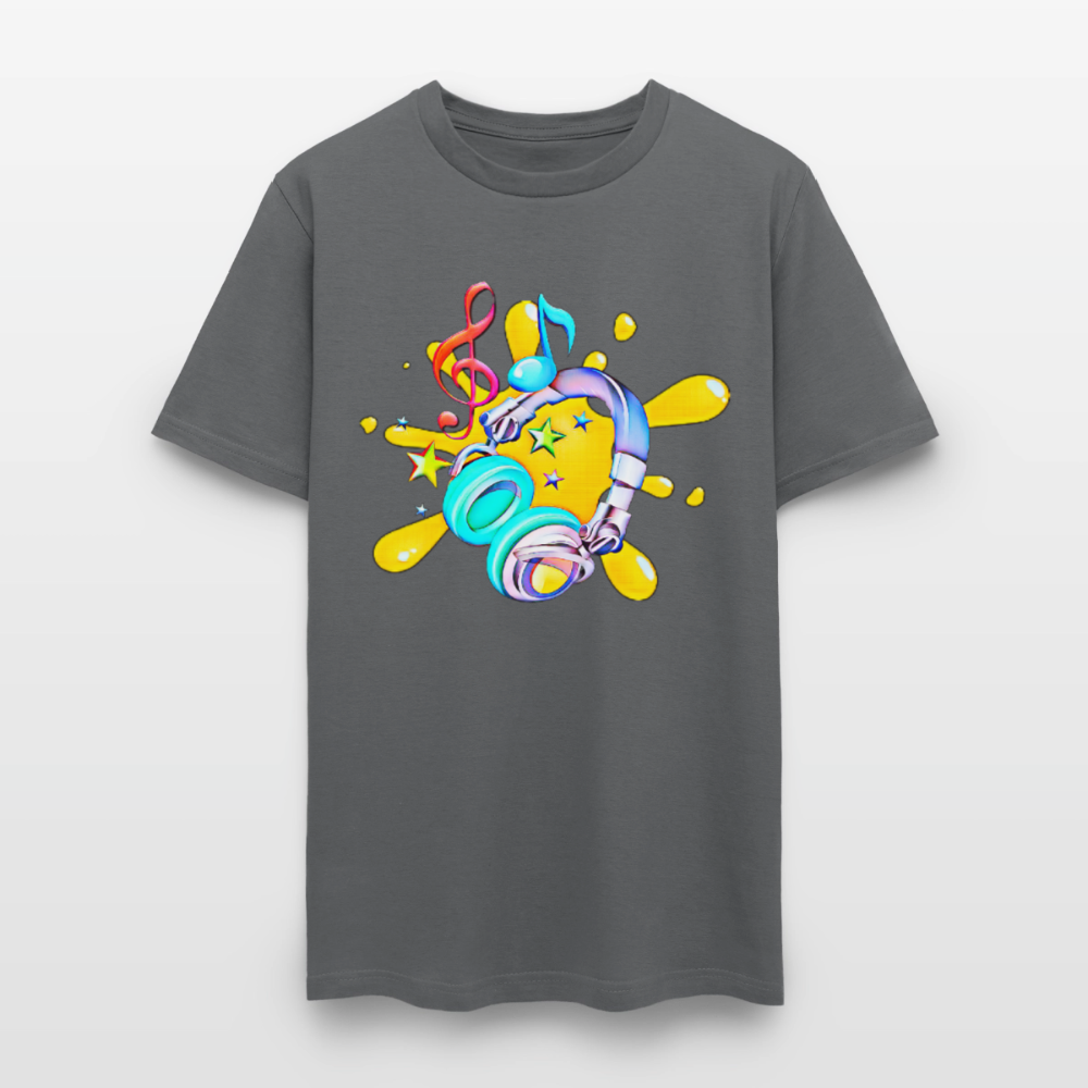 Splash of Music - charcoal