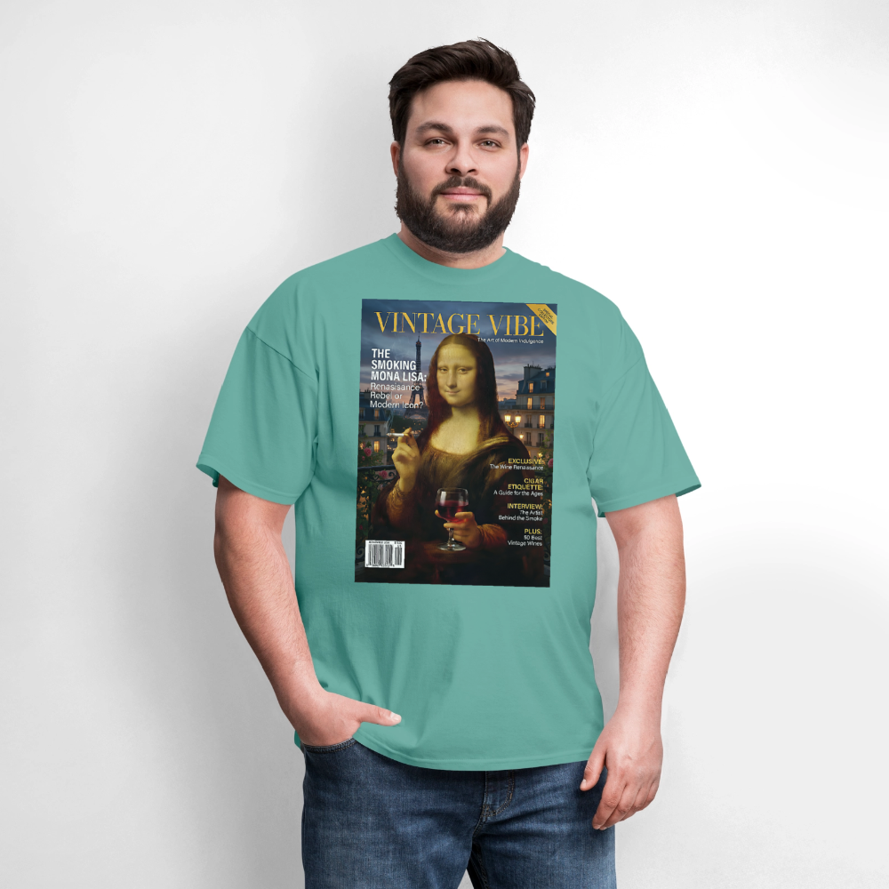 A Smoking Mona Lisa - aquatic