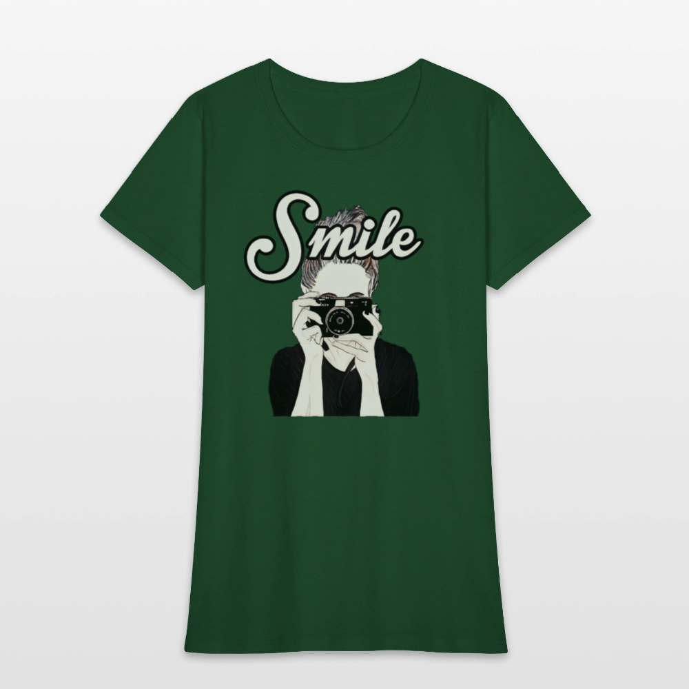 Smile - forest green