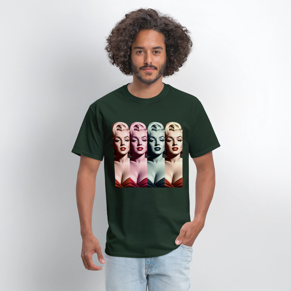 Marilyn Monroe - forest green