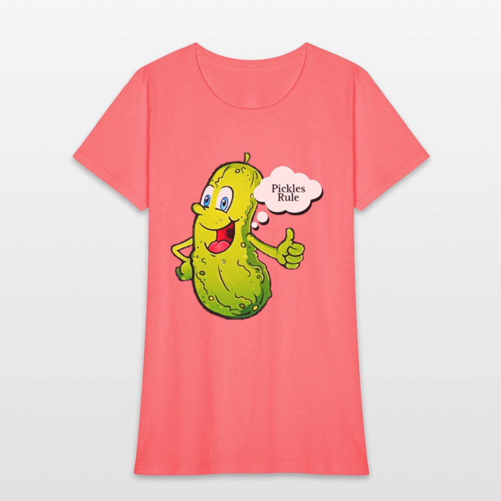 Pickles Rule - coral
