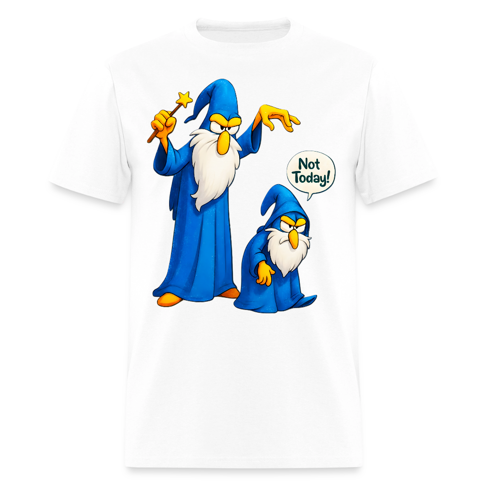 Angry Wizard - white