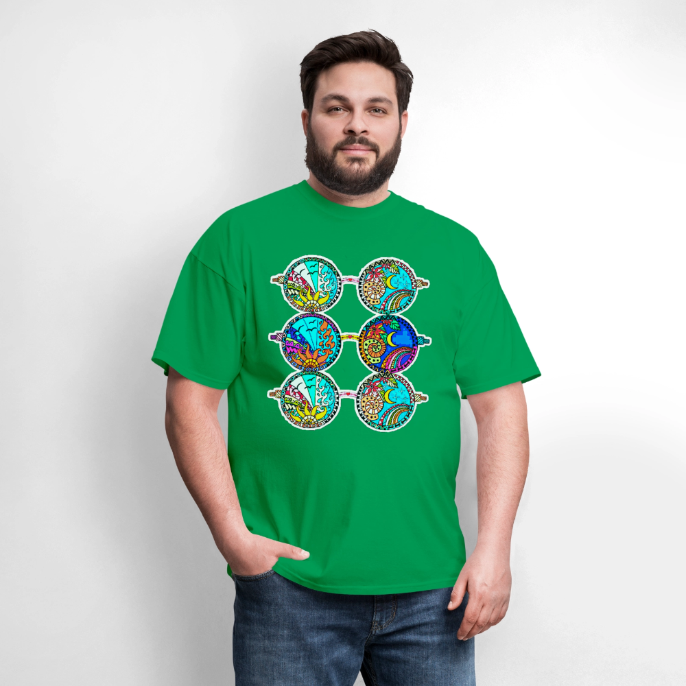 Magical Glasses - bright green