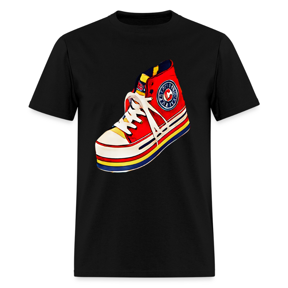 High Top Sneaker - black