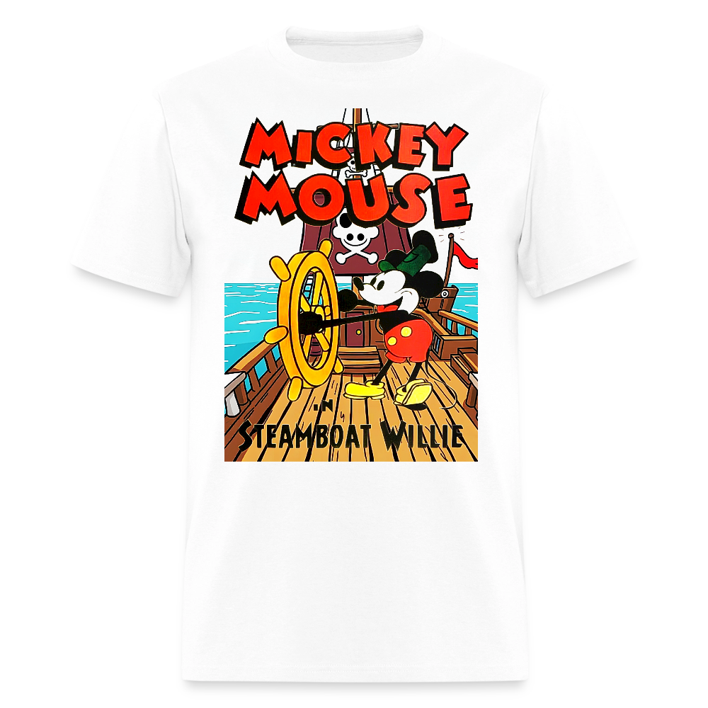 Steamboat Willie - white