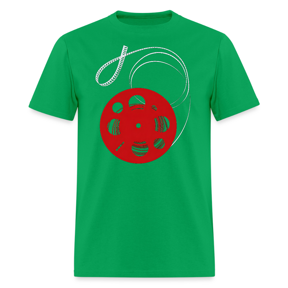 Film Reel - bright green