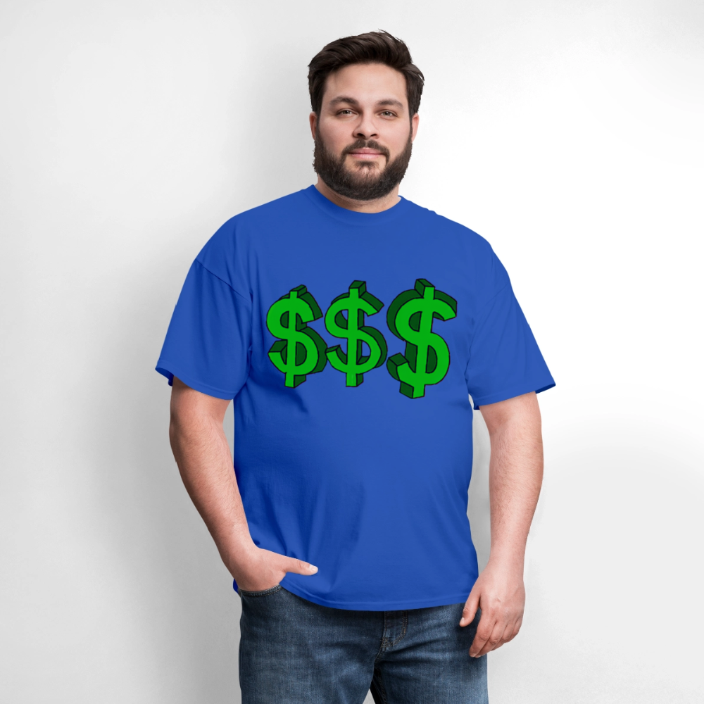 Dollar Sign - royal blue