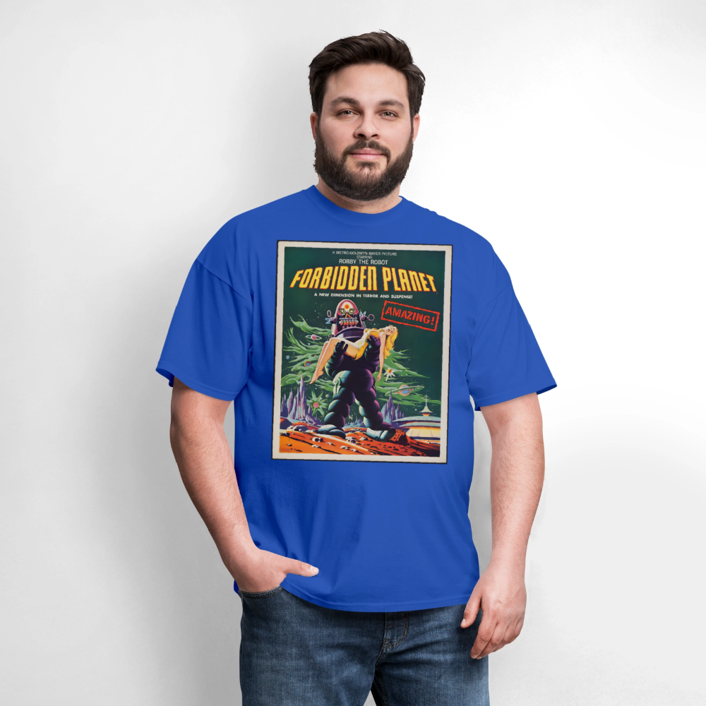 Forbidden Planet - royal blue