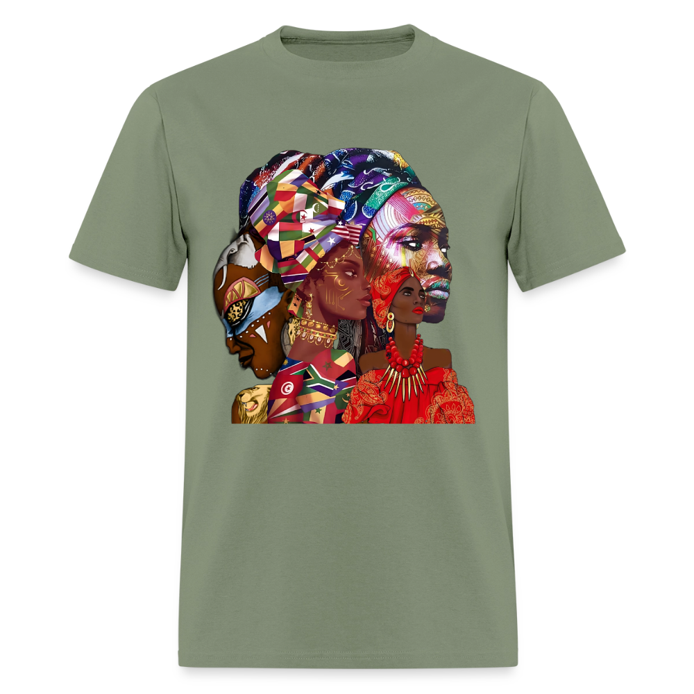 African Queens - military green