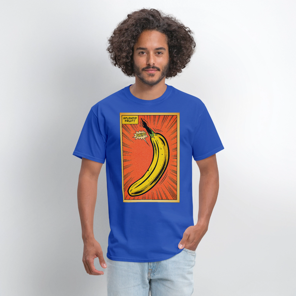 Banana - royal blue