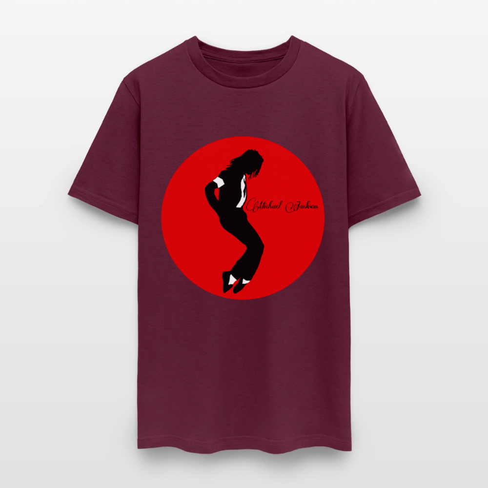 #1 Michael King Of Pop - burgundy