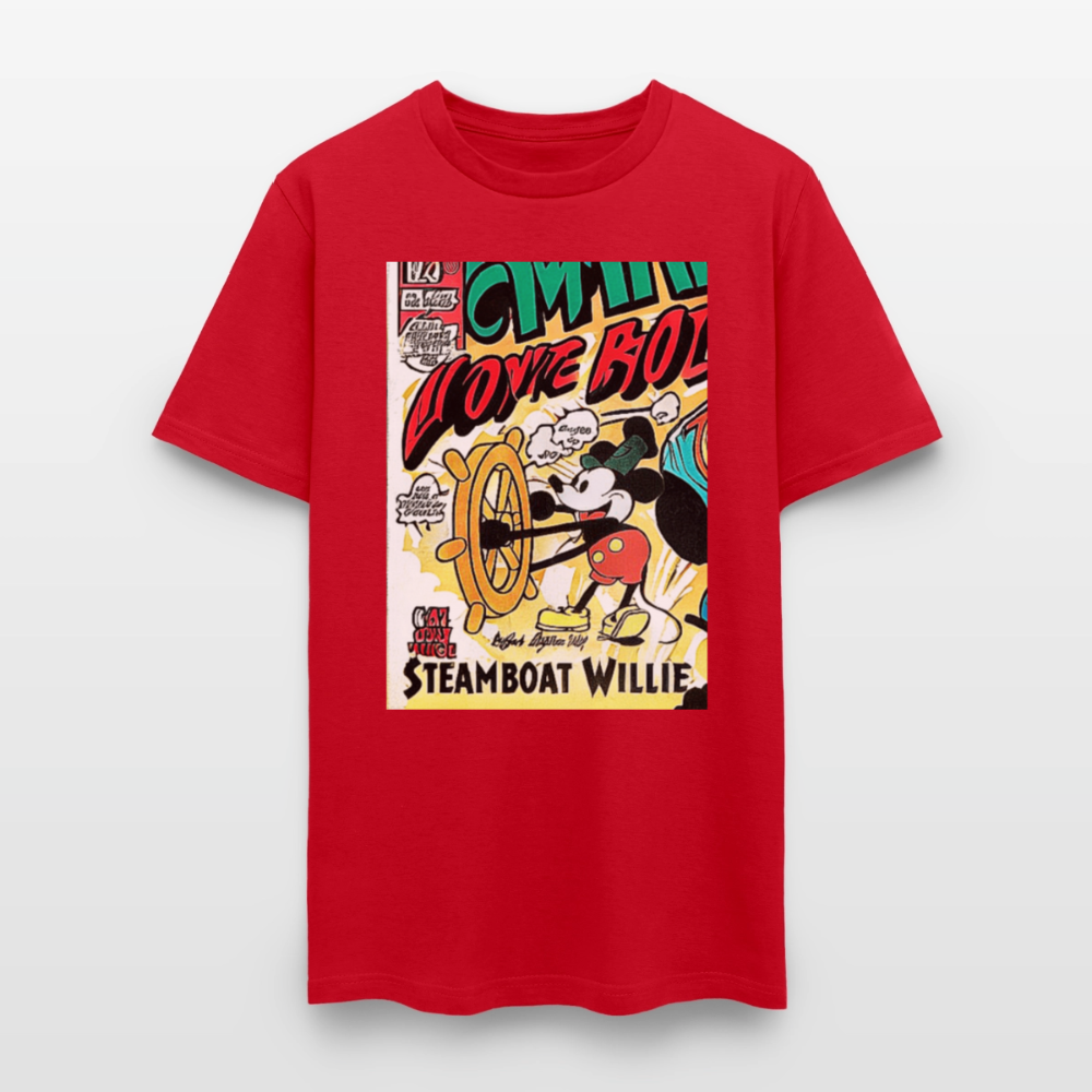 Steamboat Willie - red