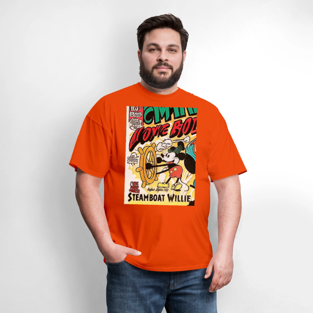 Steamboat Willie - orange