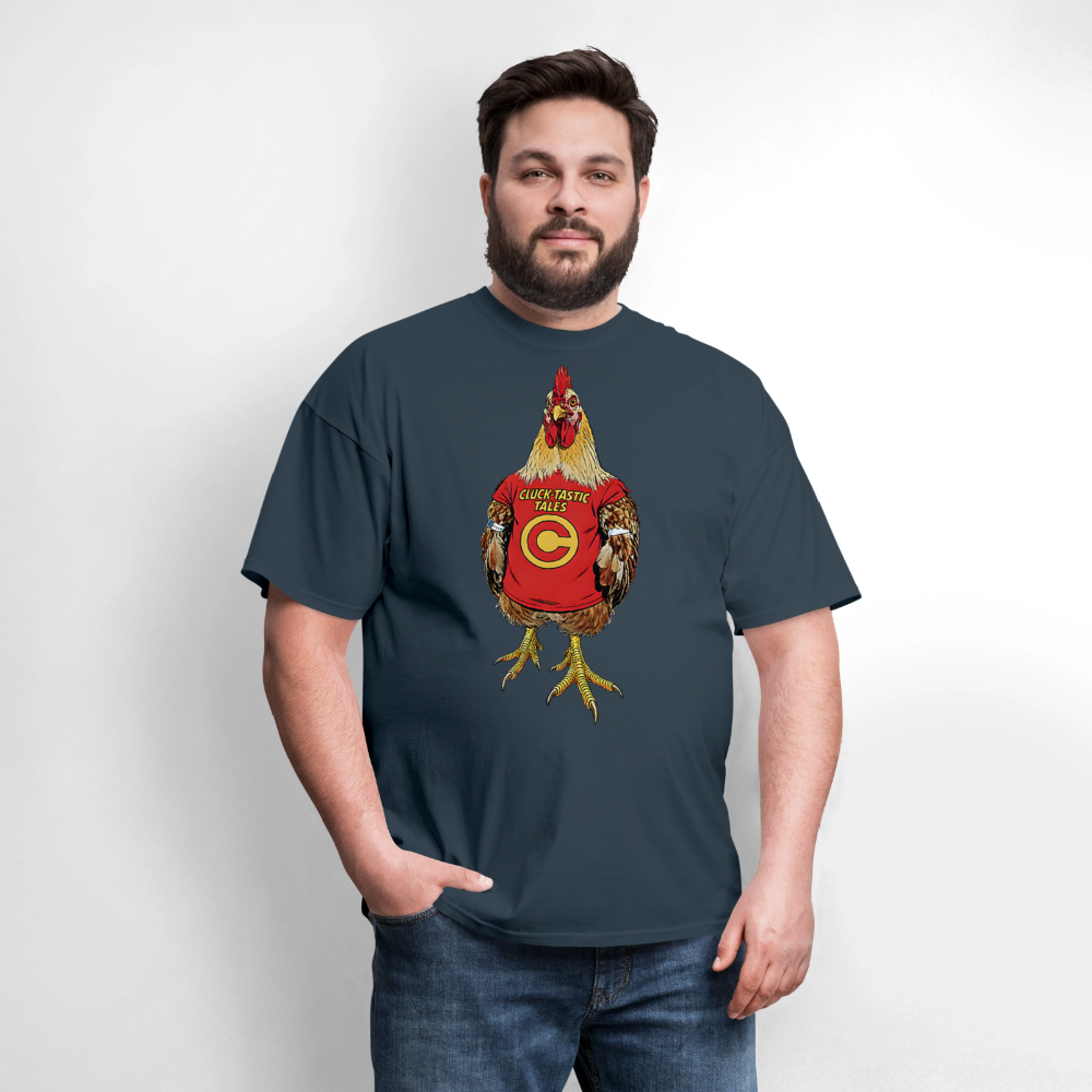 Cluck- Tastic -  blue dusk