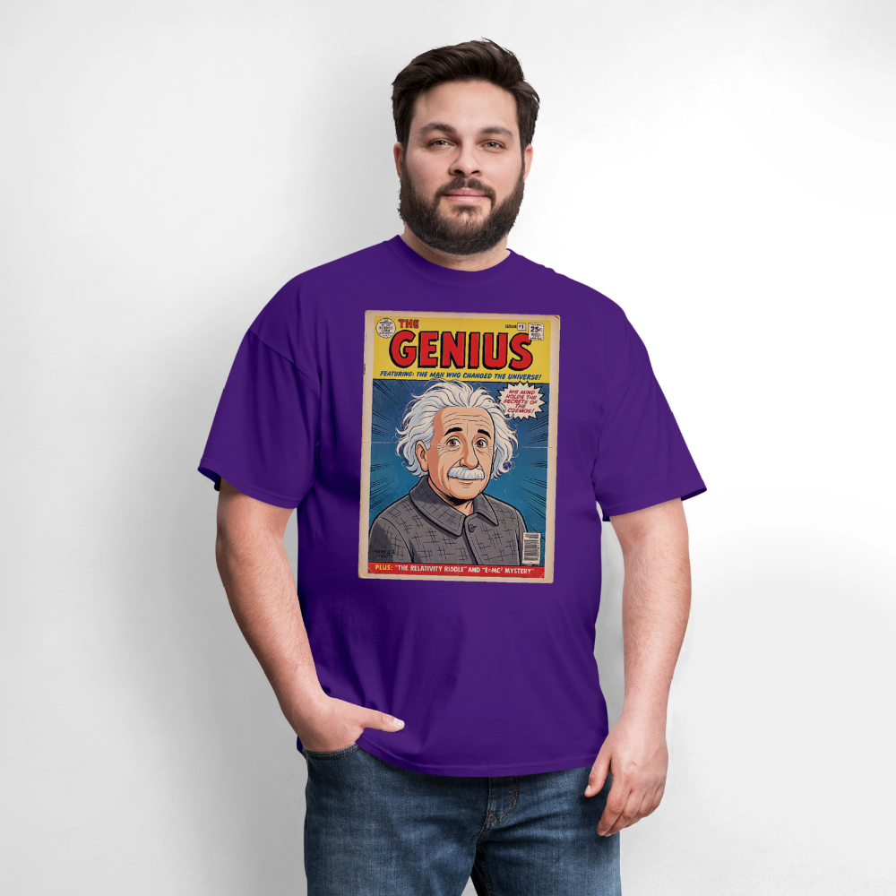 Albert Einstein #1 - purple