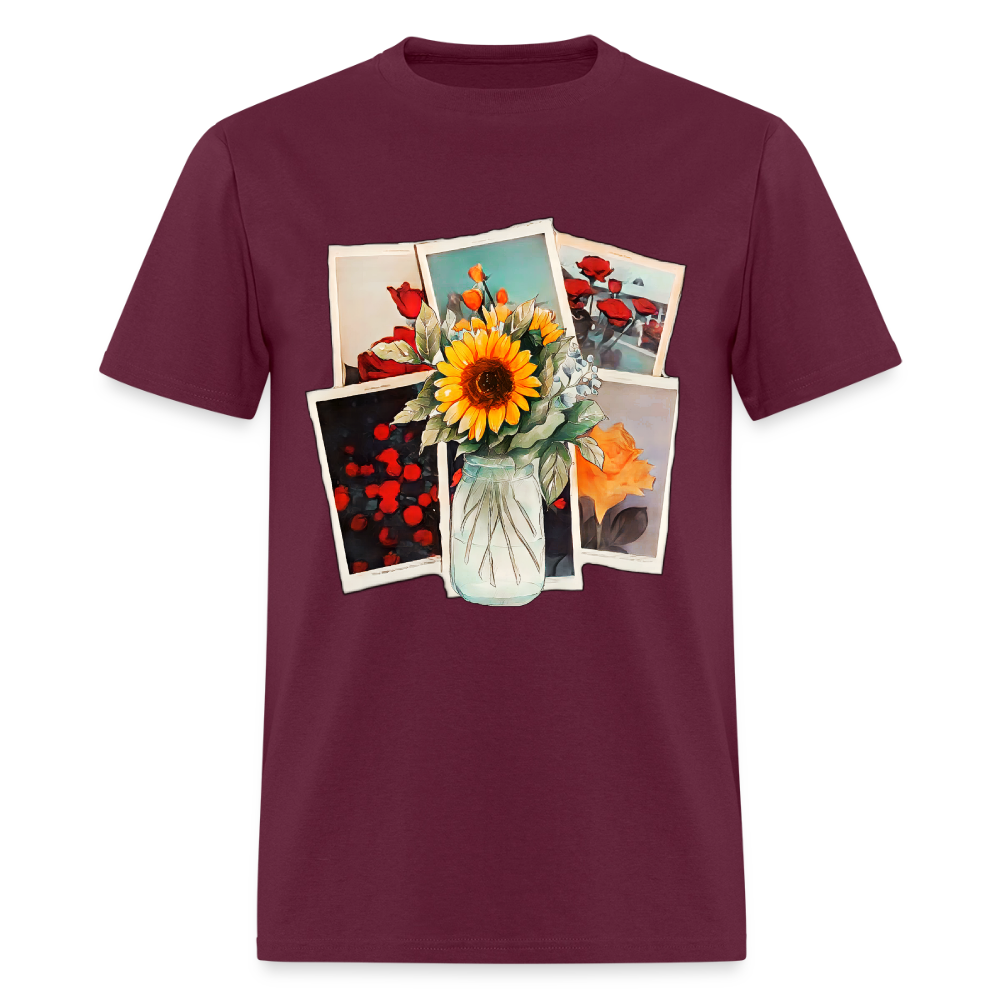 Flowers - burgundy