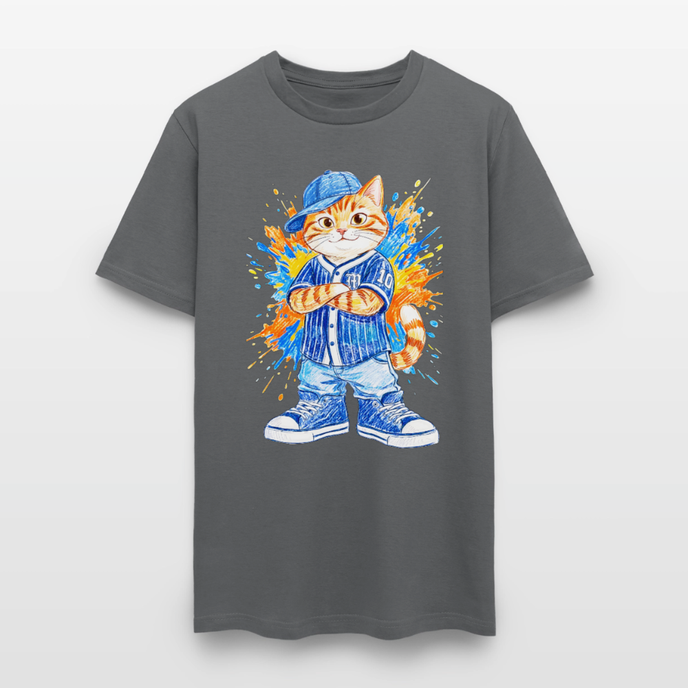 Cool Cat - charcoal