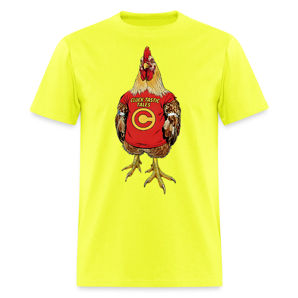 Cluck- Tastic - safety green