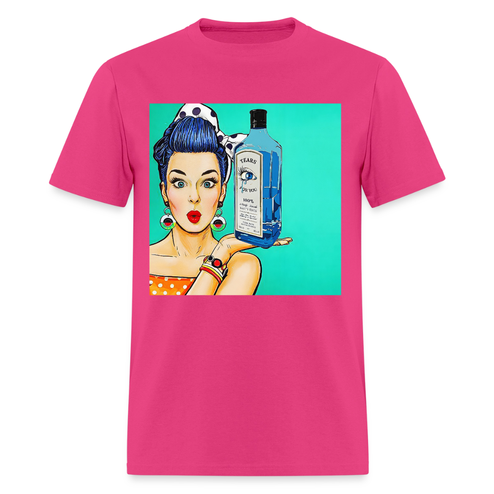 Retro Woman - fuchsia