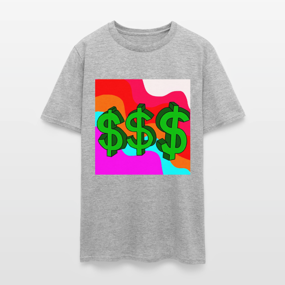 Dollar Sign - heather gray