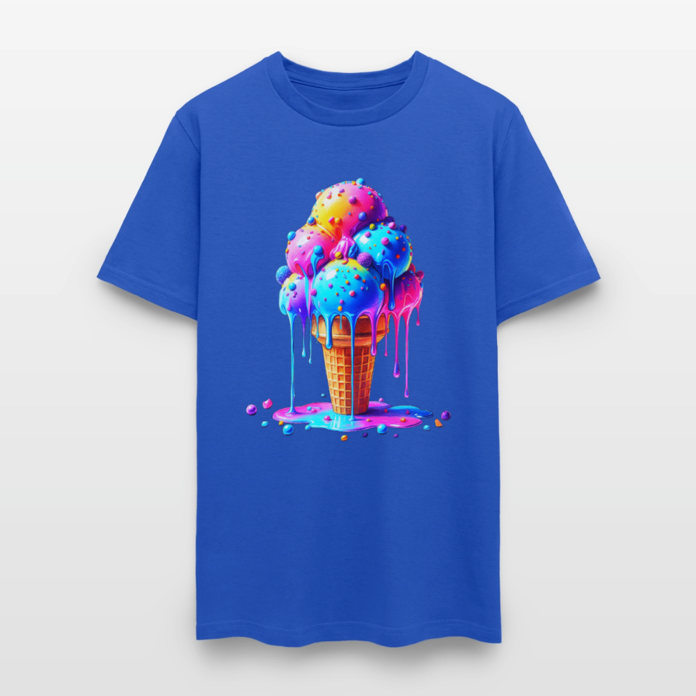 Melting Rainbow - royal blue