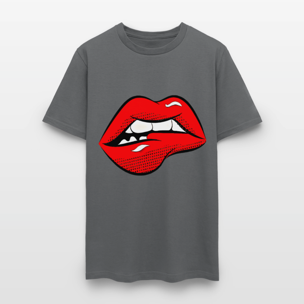 Lips - charcoal
