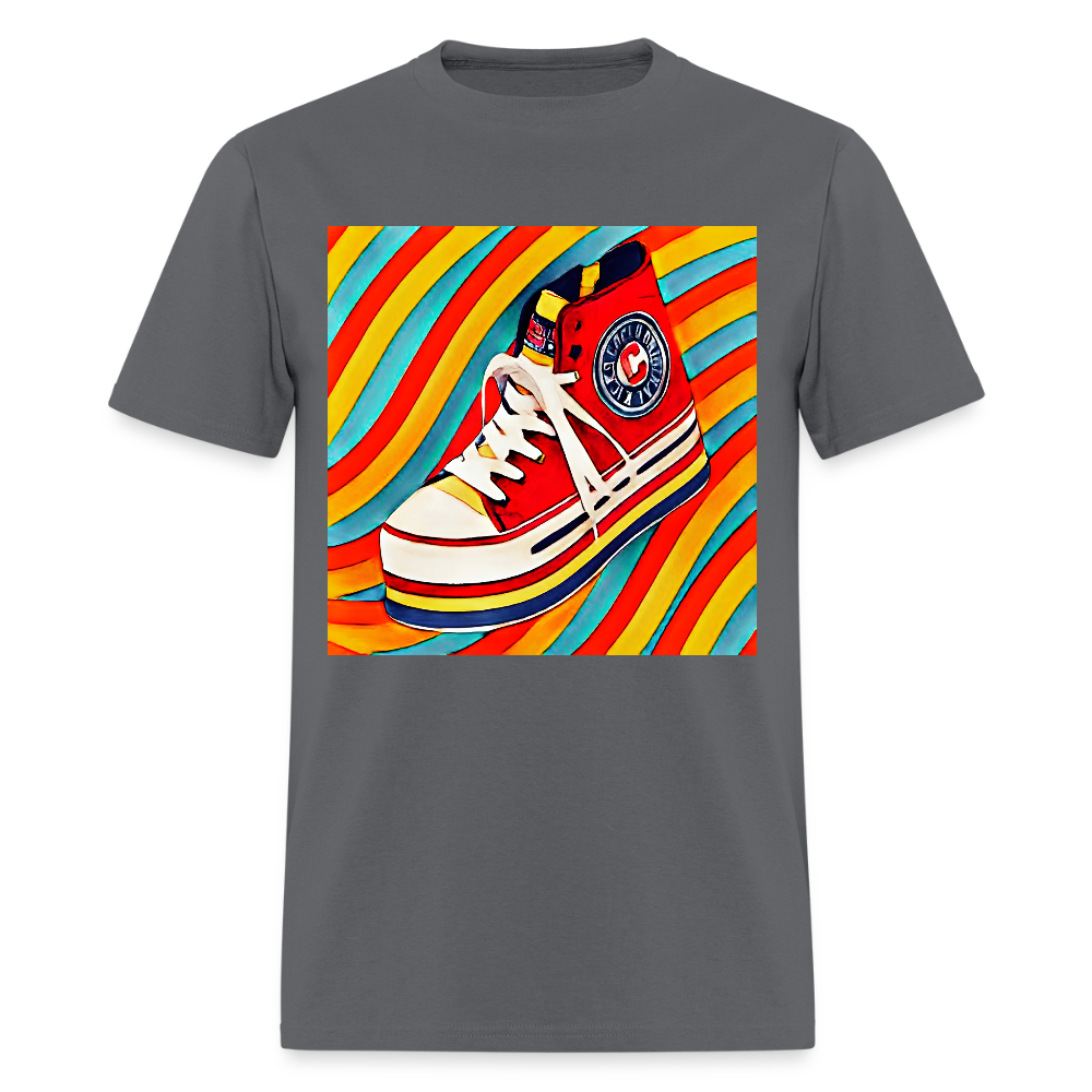 High Top Sneaker - charcoal