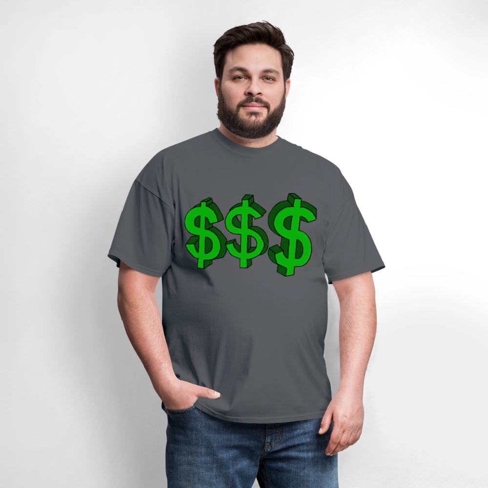Dollar Sign - charcoal