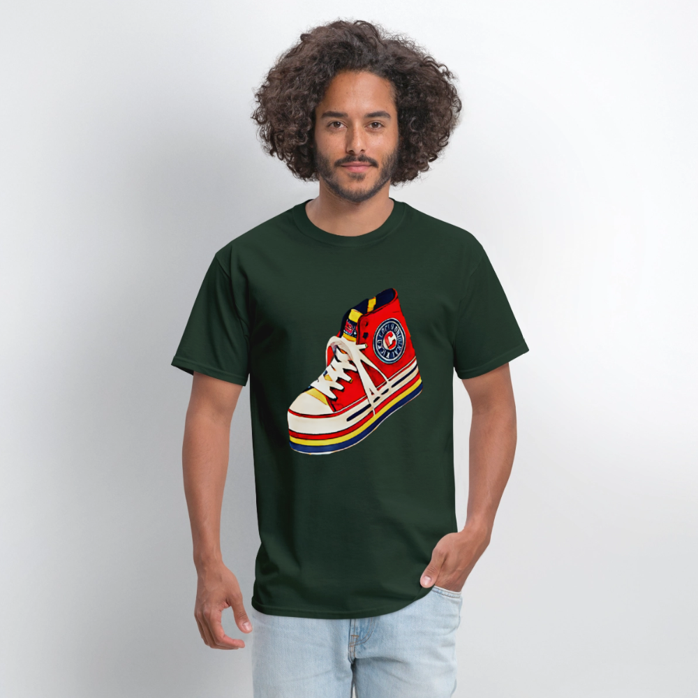 High Top Sneaker - forest green