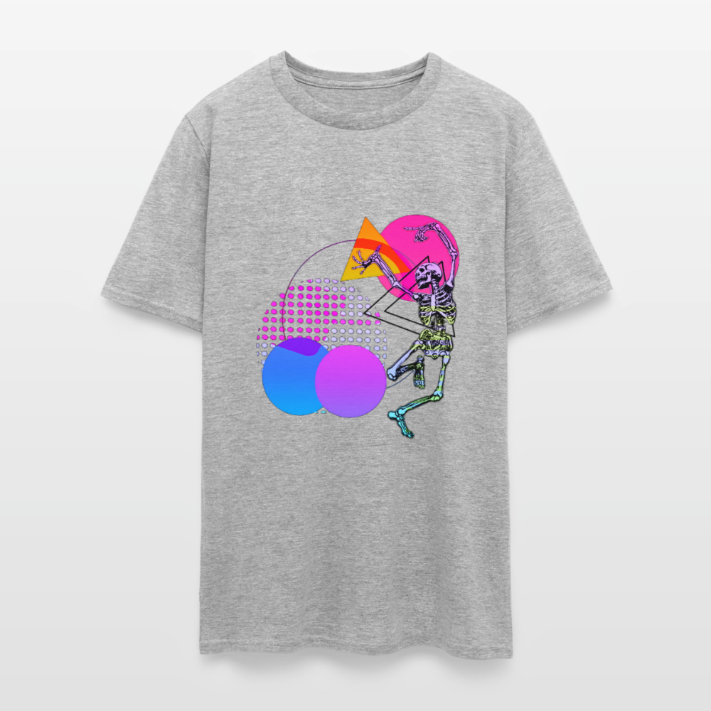 Dancing Skelton - heather gray