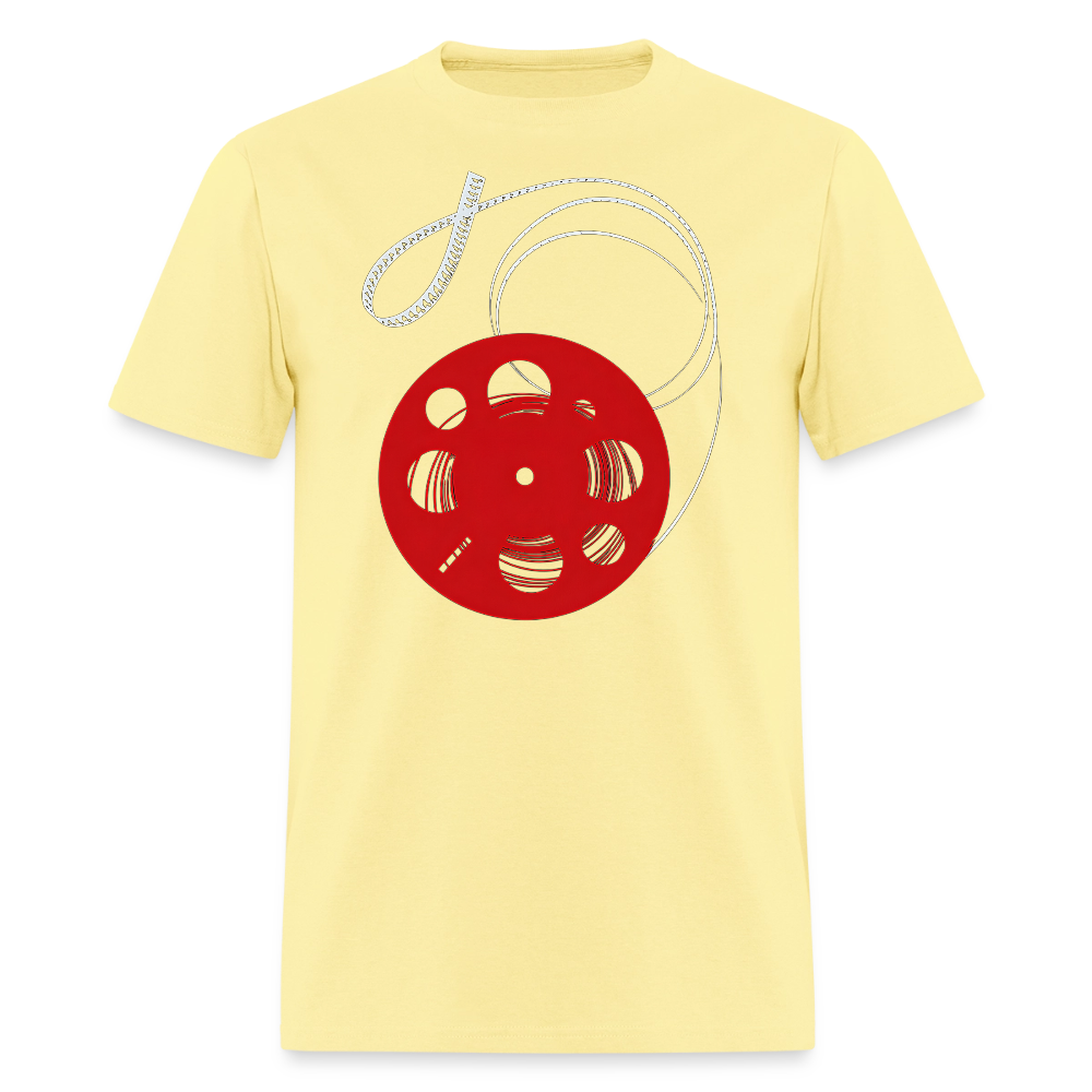 Film Reel - cornsilk