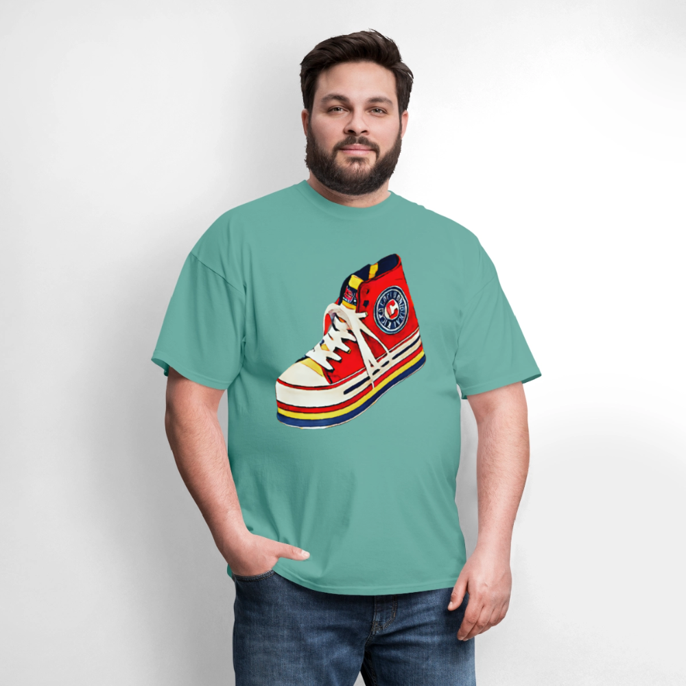 High Top Sneaker - aquatic